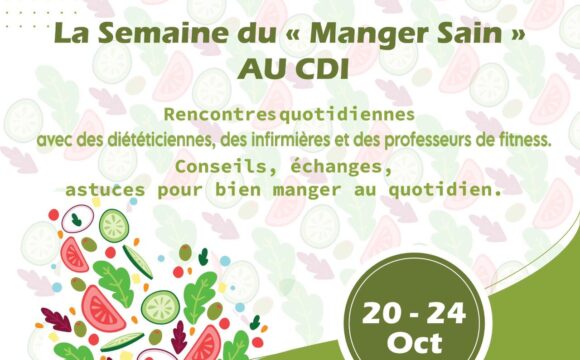 Manger Sain Au CDI Manger Sain Au CDI