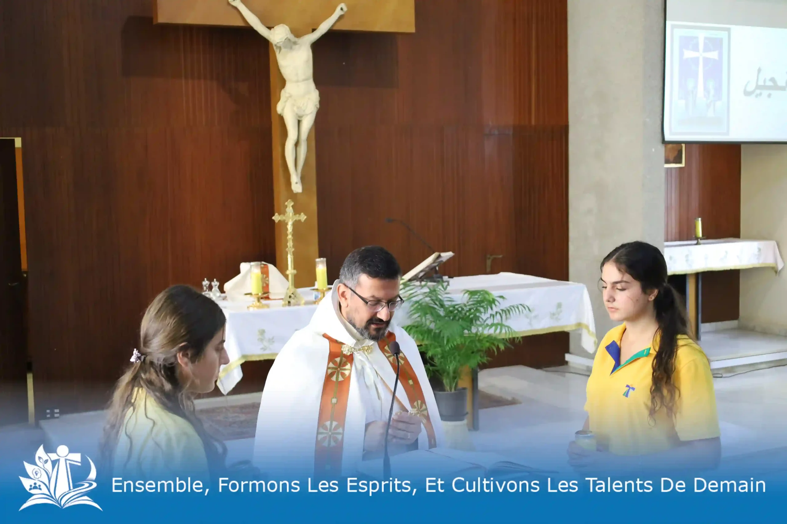 Messe de rentrée du Lycée
